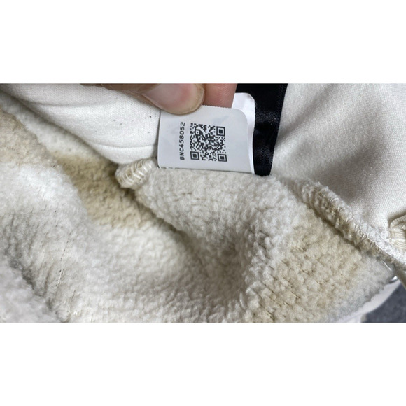 The North Face Sweater Womens Extra Small Ivory Tan Cragmont Fleece Lodge Ski - Picture 12 of 14
